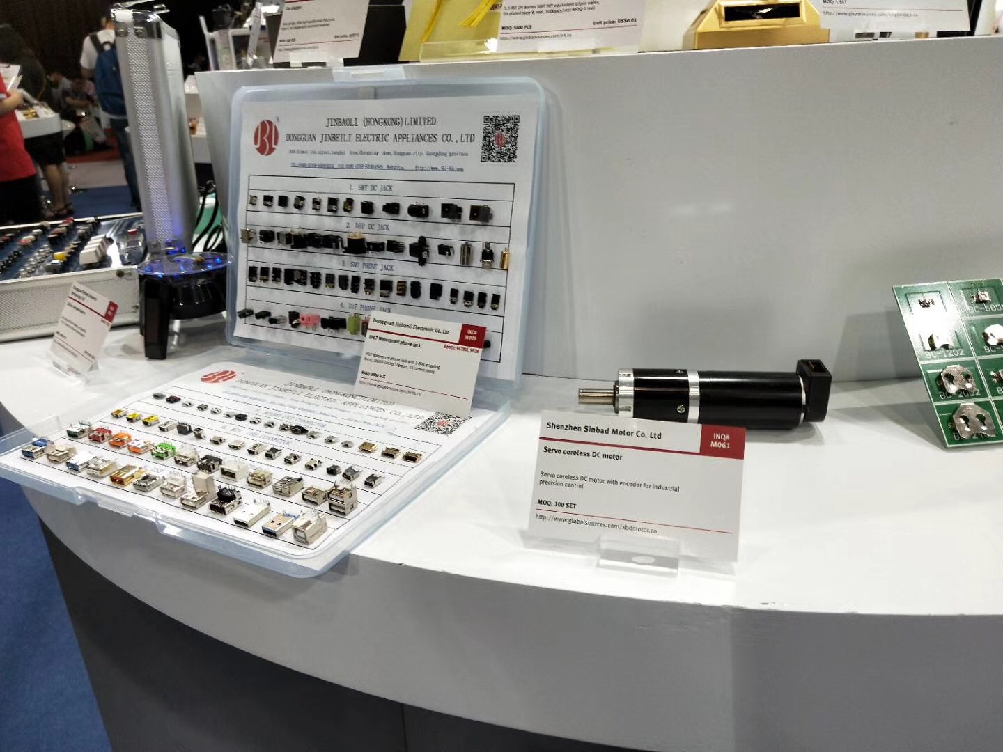 Sinbad Coreless DC Motor And BLDC Motor Is Shown At AisaWorld-Expo,Hong Kong!