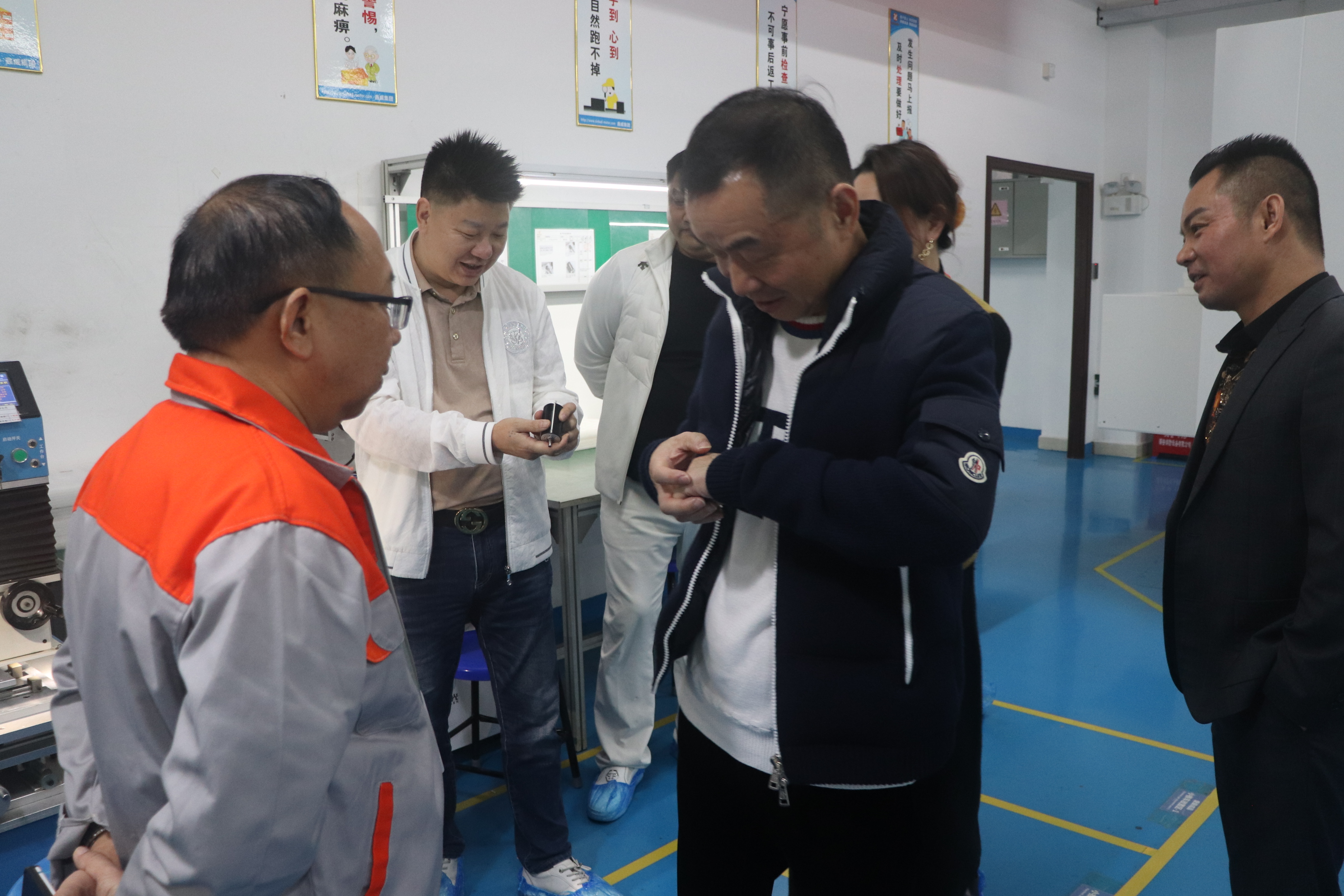 2024.11.20 Warmly welcome Shaoyang customers to visit our company to guide the work!