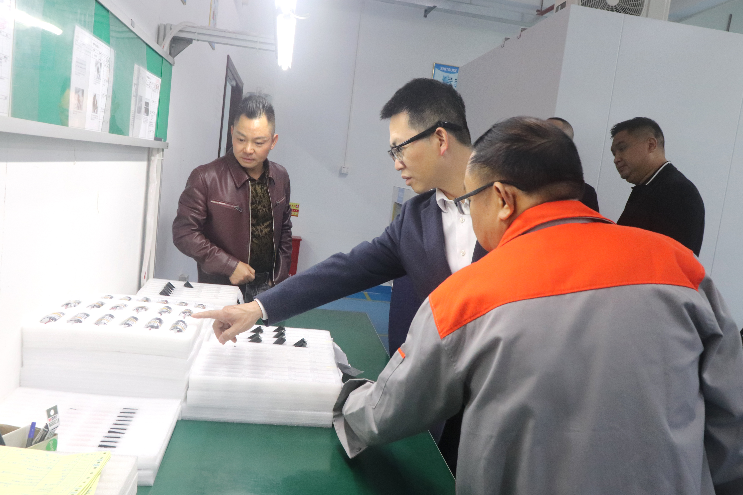 Warmly welcome leaders of Longgang District Federation of Industry and Commerce to visit Xinbaoda an