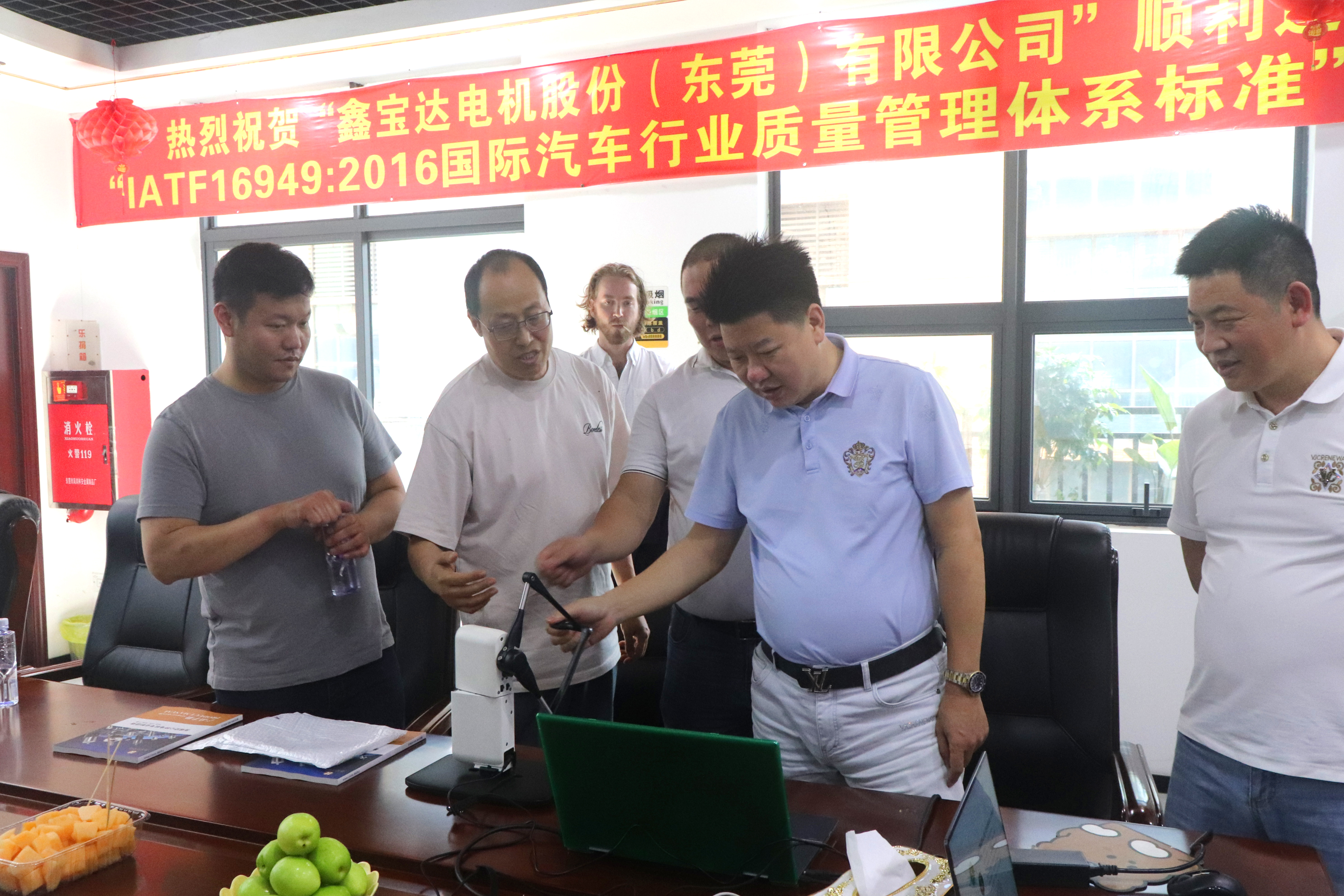 On April 21, 2022, we warmly welcome Canadian customers to visit our company for business discussion